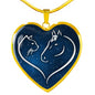 Premium "Horse & Cat Lover" Necklace - Galaxy Edition
