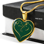 Premium "Horse & Dog Lover" Necklace - Green Edition