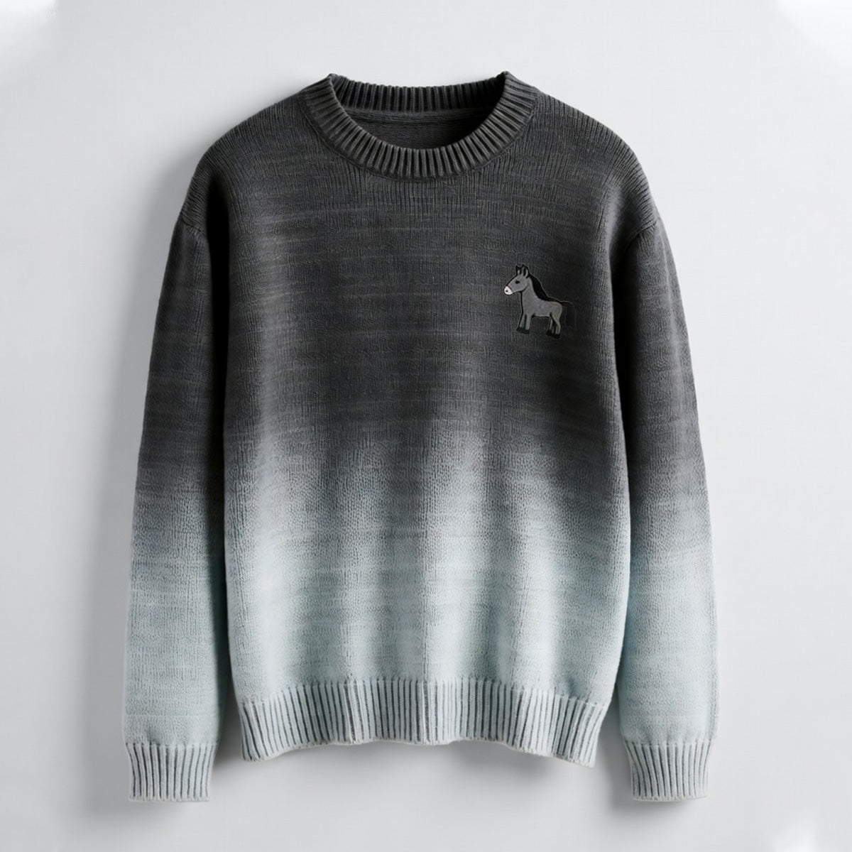 Casual Knit Fade Sweater