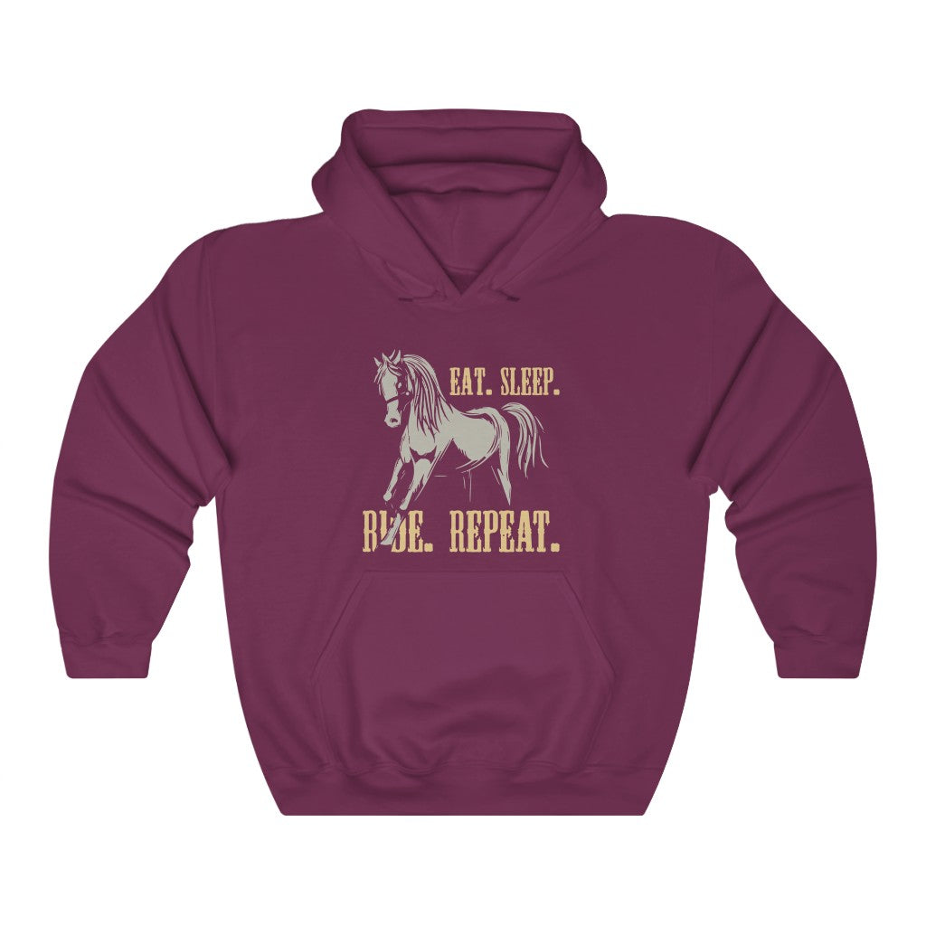 Eat Sleep Ride Repeat Hoodie