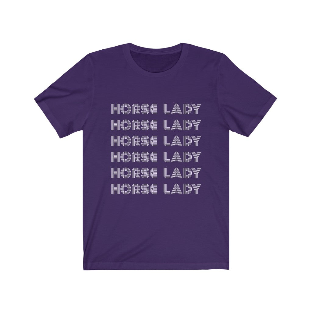 Horse Lady Equestrian T-Shirt