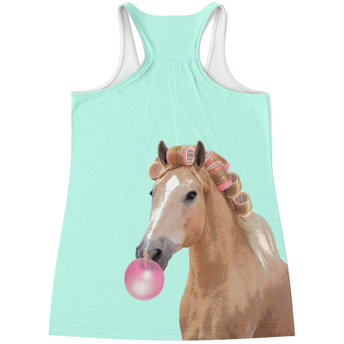 Mare Blowing Bubble Gum