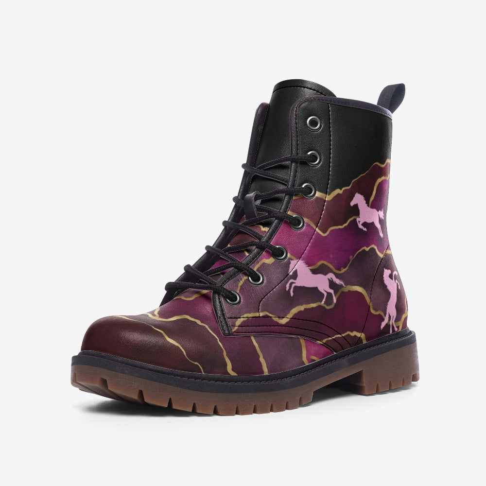 Pink camo clearance steel toe boots