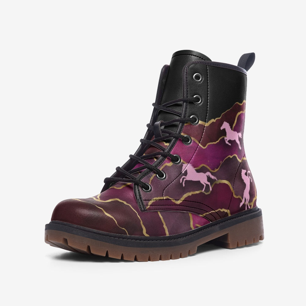 Wild Spirits of the Hills - Casual Leather Boots