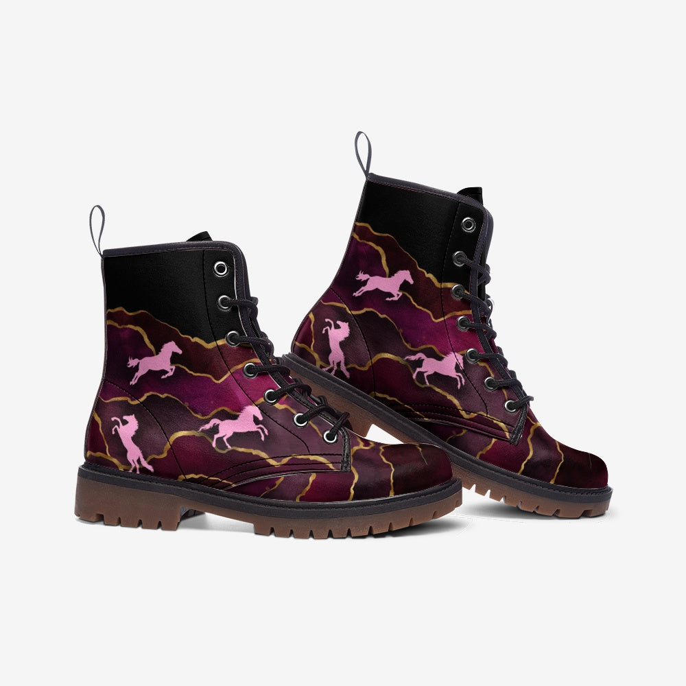 Wild Spirits of the Hills - Casual Leather Boots