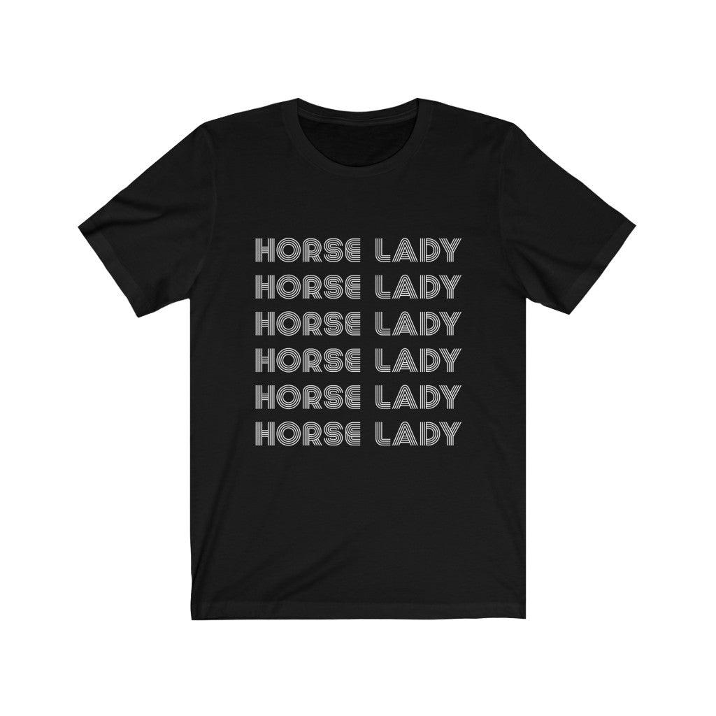 Horse Lady Equestrian T-Shirt