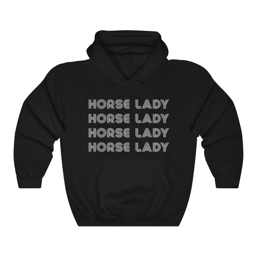 Horse Lady Equestrian Hoodie