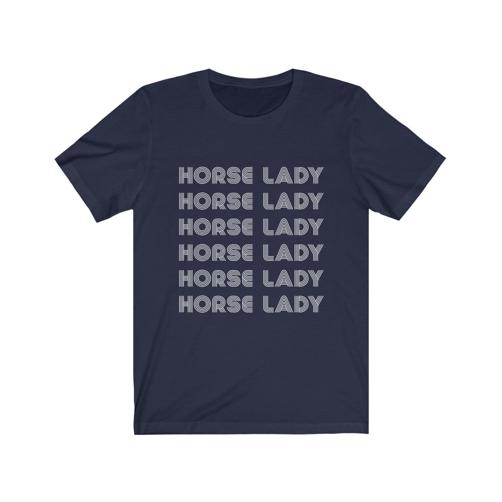 Horse Lady Equestrian T-Shirt