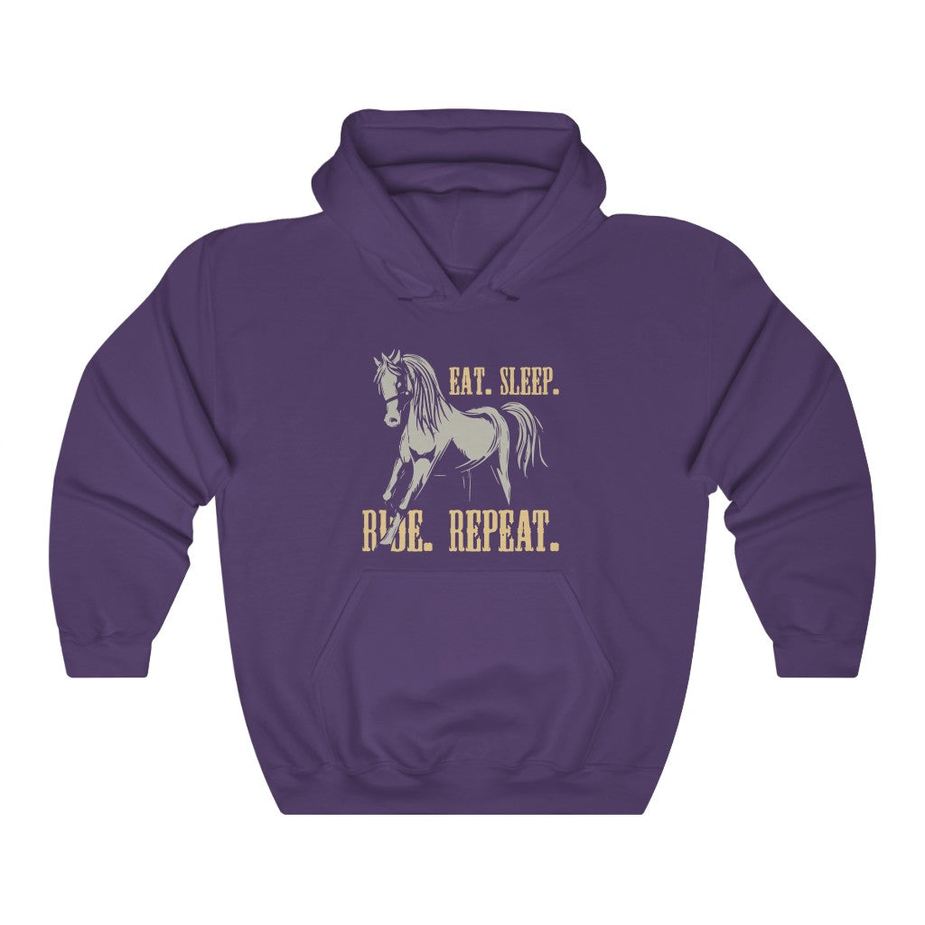 Eat Sleep Ride Repeat Hoodie
