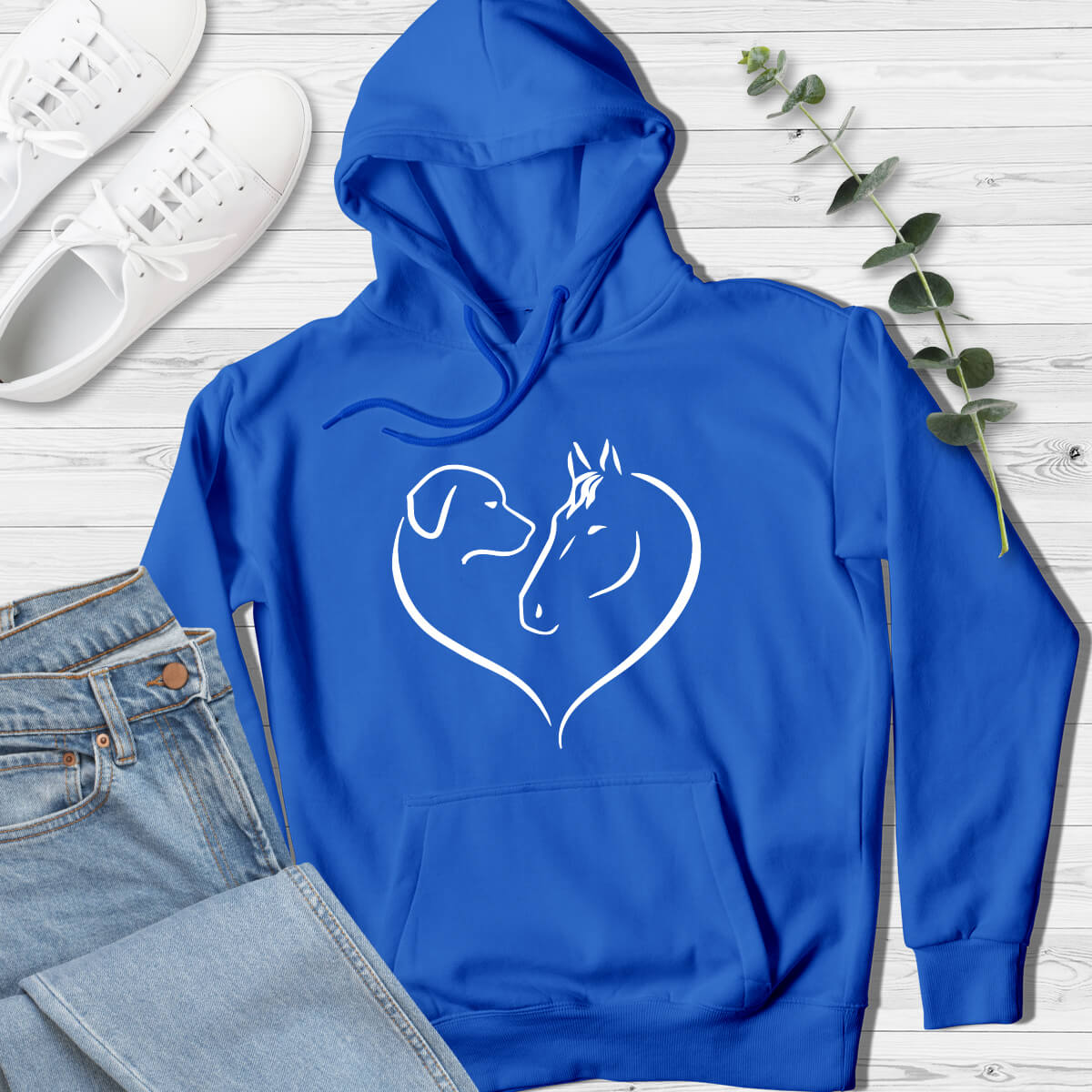 Horse & Dog Lover Hoodie