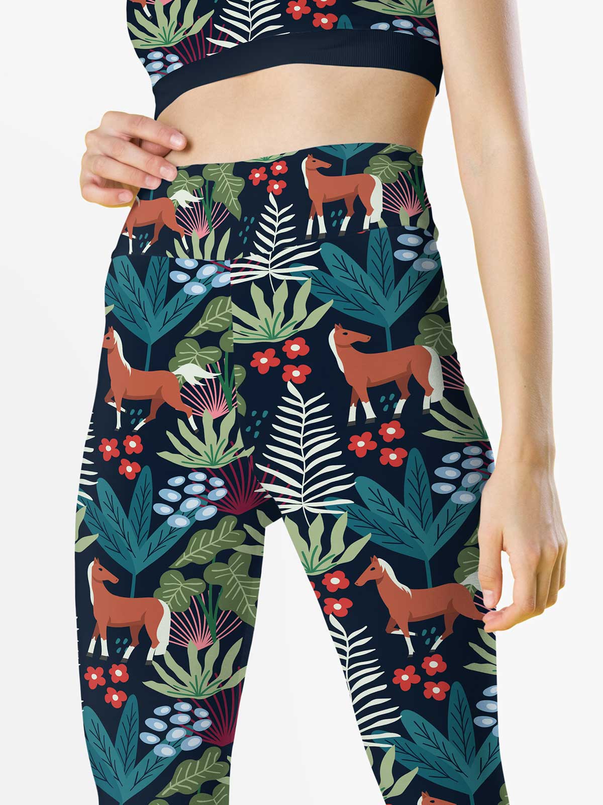 Palomino Of The Jungle Yoga Leggings