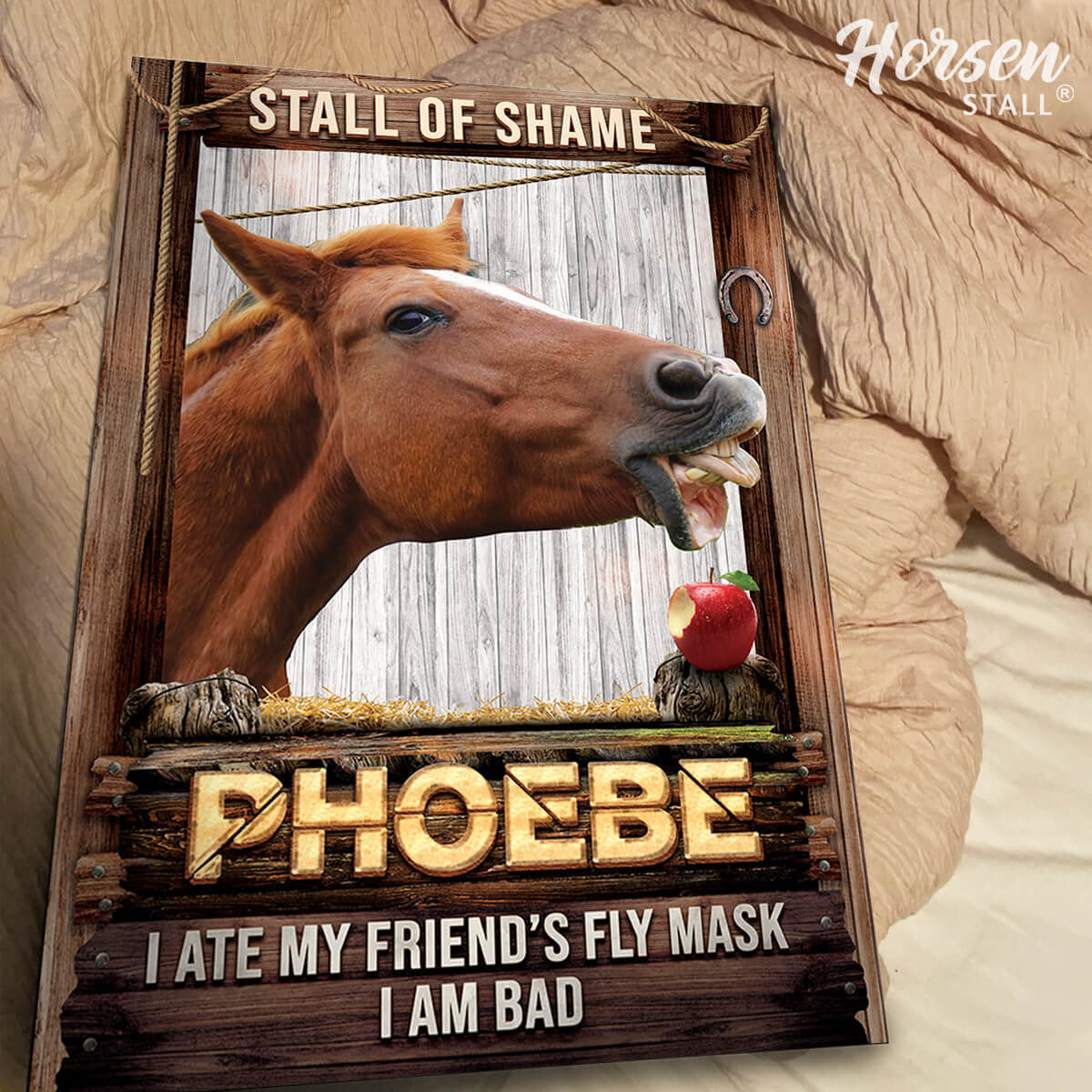Stall of Shame - Funny Horse Shaming Canvas