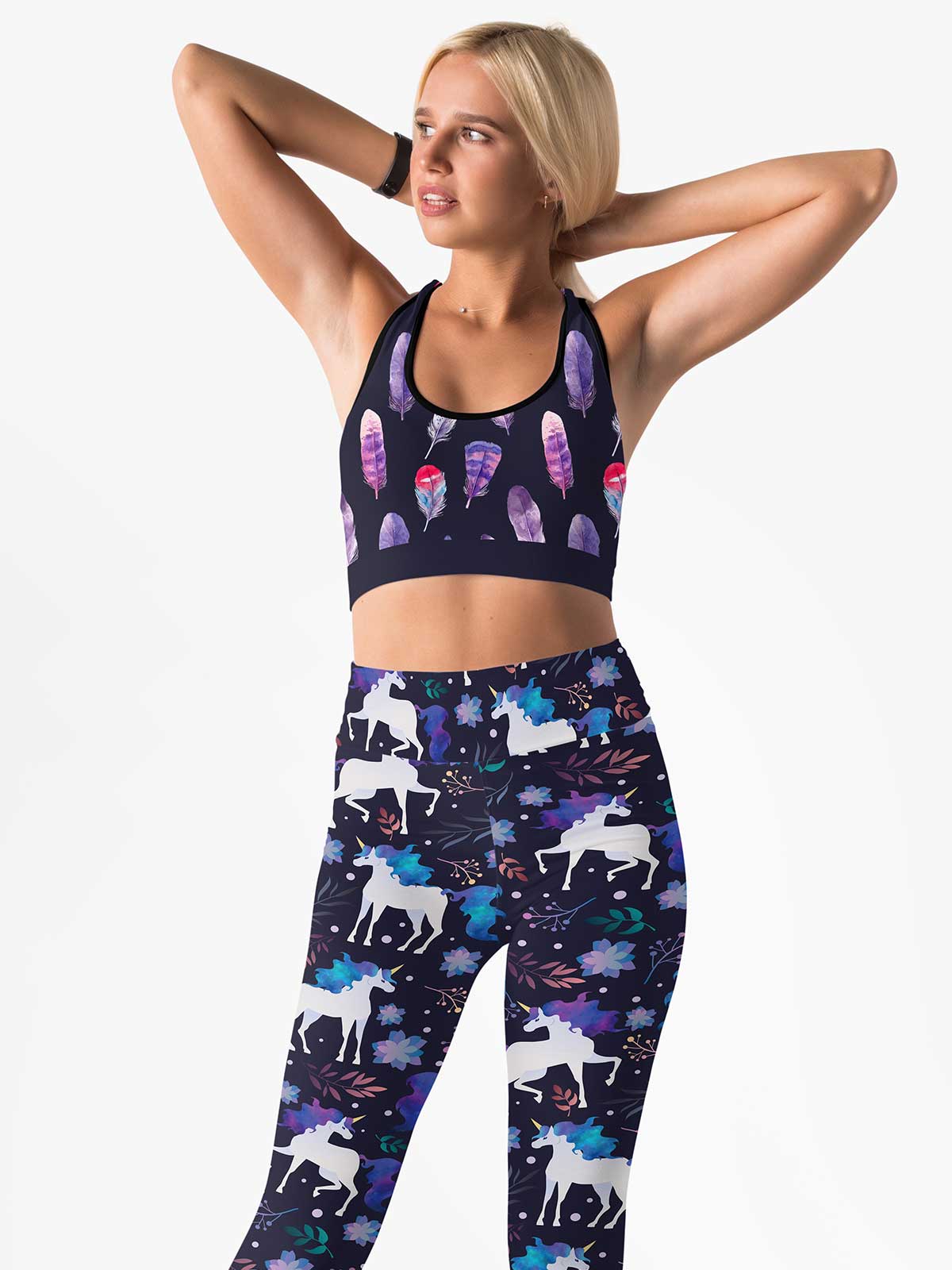 Unicorns of Galaxy Yoga Leggings