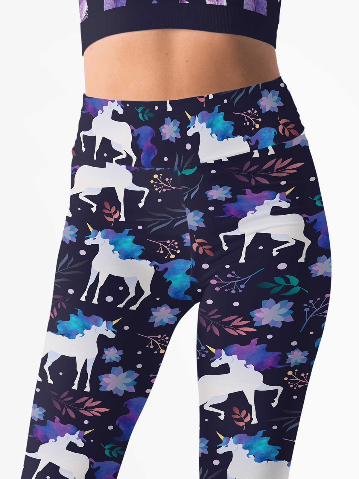 Unicorns of Galaxy Yoga Leggings
