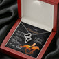 Father to Daughter (Horse Girl) - Bonded Hearts Necklace