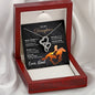 Father to Daughter (Horse Girl) - Bonded Hearts Necklace