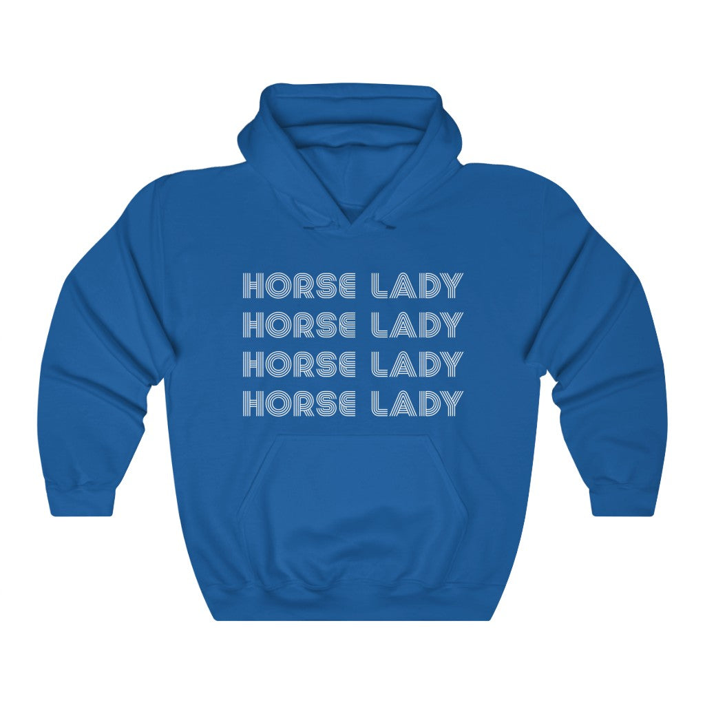 Horse Lady Equestrian Hoodie