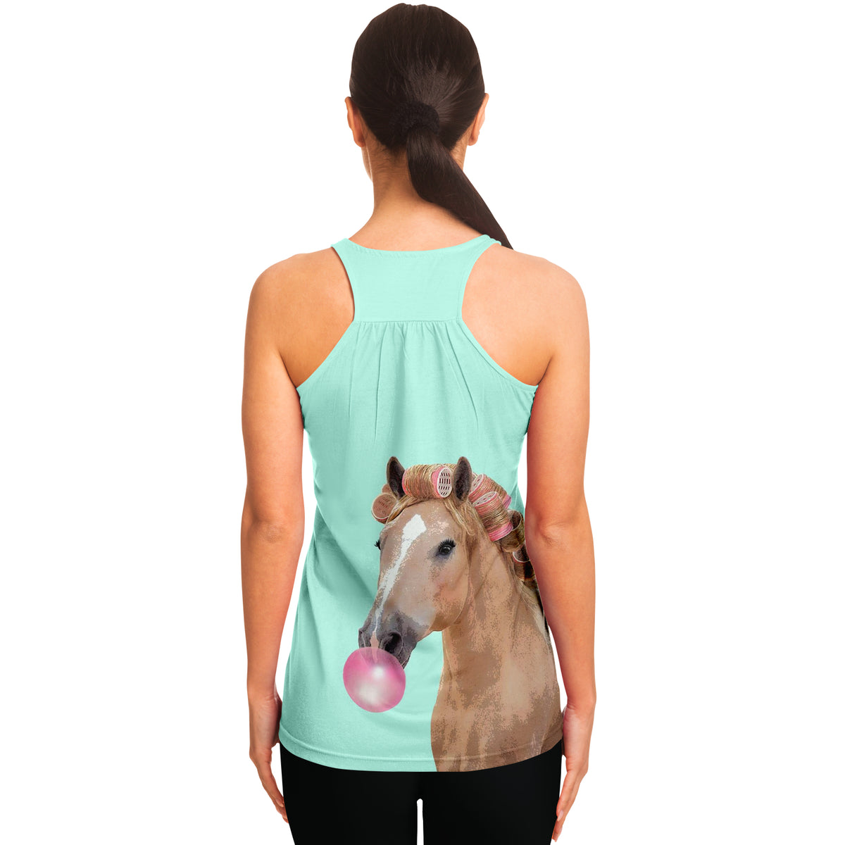 Mare Blowing Bubble Gum