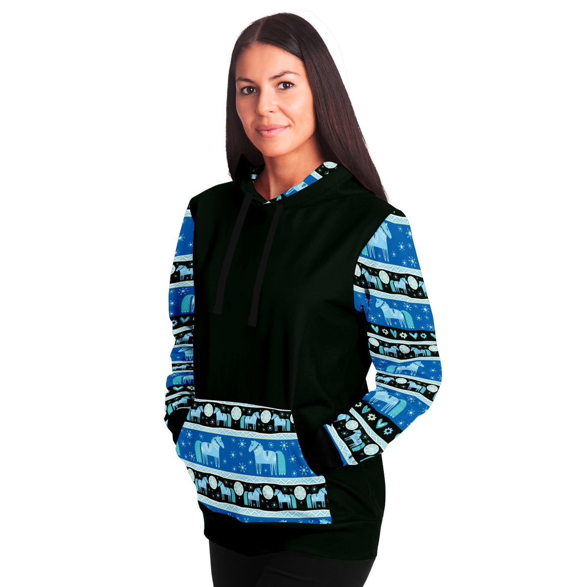 Arctic Horse Pocket Hoodie