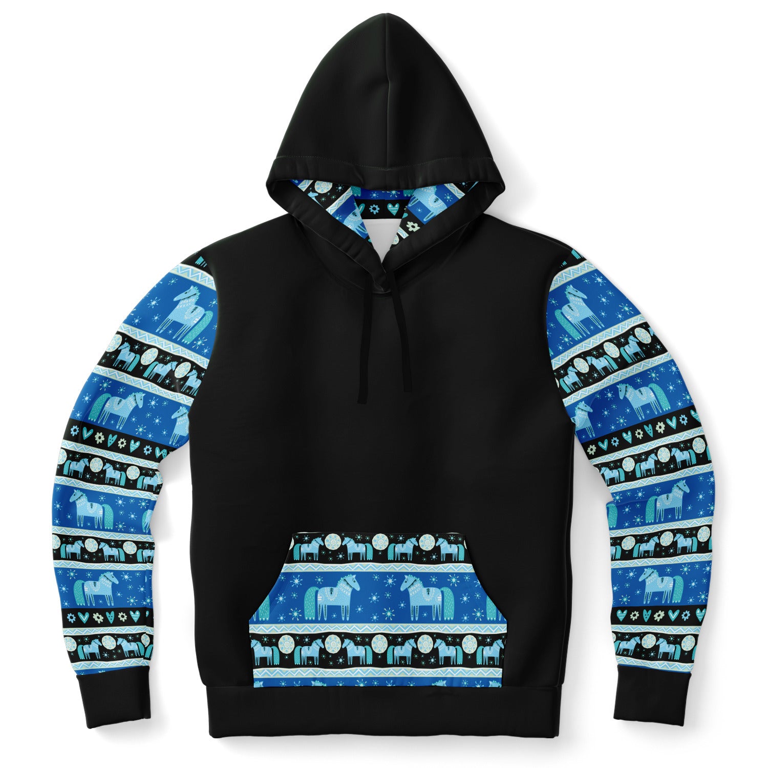 Arctic Horse Pocket Hoodie