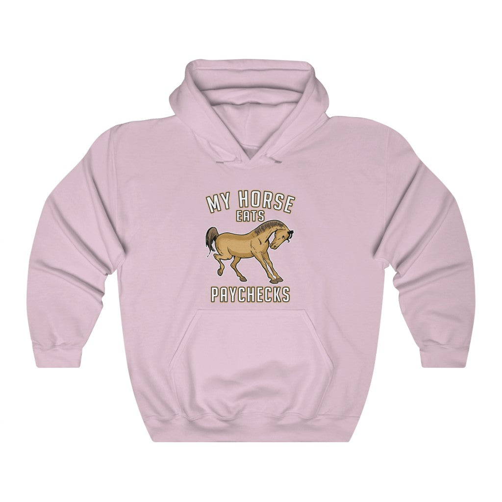 My Horse Eats Paychecks - Heavy Blend™ Hoodie